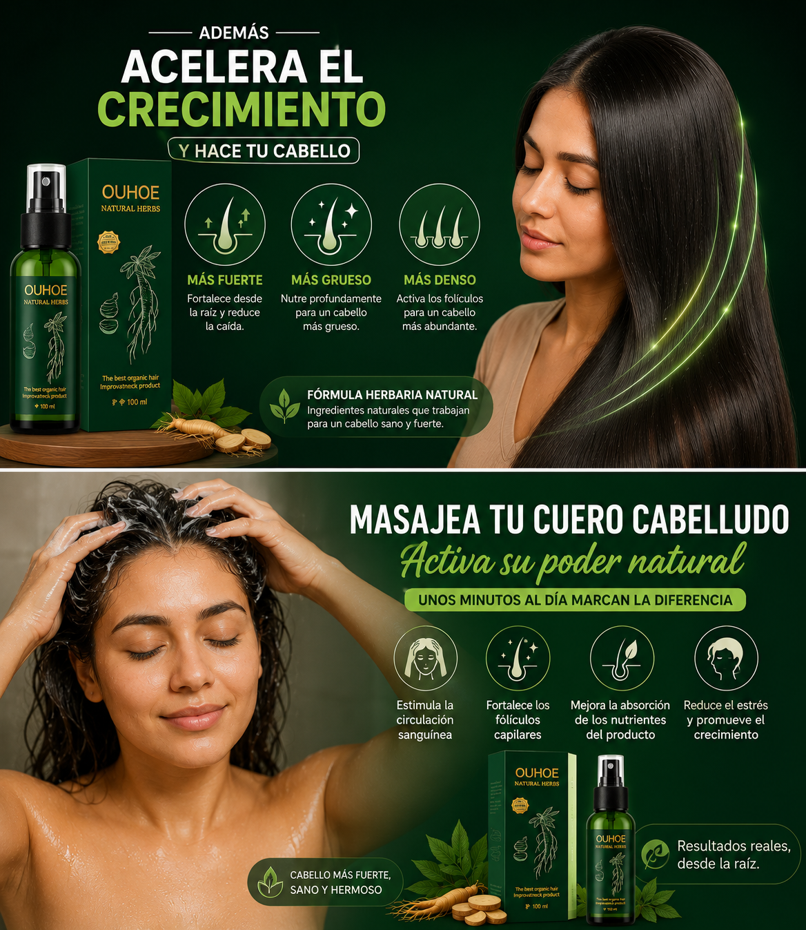 SPRAY ELIXIR PARA REDUCIR LA CAIDA DEL PELO